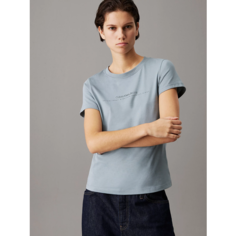 Футболка CALVIN KLEIN, размер XL, светло-синий