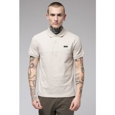 Поло CALVIN KLEIN, размер M, светло-бежевый
