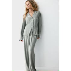 Пижама H&M, размер M, светло-зеленый