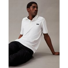 Поло CALVIN KLEIN, размер S, белый
