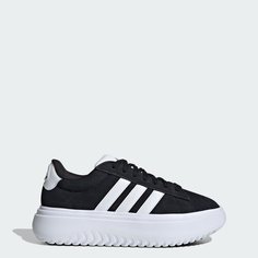 Кроссовки adidas Grand Court, размер 6,5 US, черный/белый