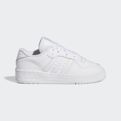 Кроссовки adidas Rivalry Low, размер 2 US, белый