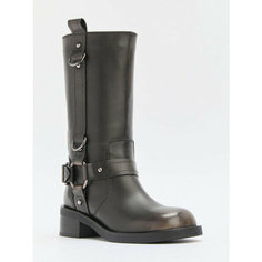 Полусапоги TENDANCE, полнота F (EU)/ на среднюю стопу, размер 40, коричнево-серый