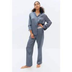 Пижама H&M, размер S, серо-голубой