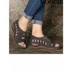 Босоножки MOOCIE, размер 35, темно-коричневый