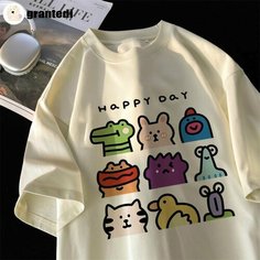 Футболка, размер L, бежевый Нет бренда