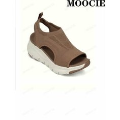 Босоножки MOOCIE, размер 42, коричневый