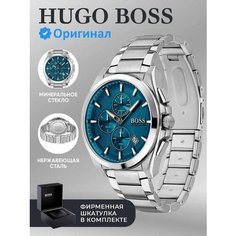 Наручные часы BOSS, серебристый