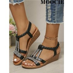 Босоножки MOOCIE, размер 41, черный