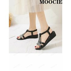 Босоножки MOOCIE, размер 43, черный