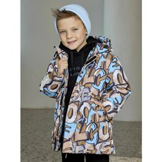 Парка Batik, размер 128, бежевый Батик