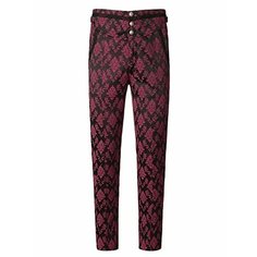 Хэллоуин мужские брюки одежда готический стиль Pantalon Victorien стимпанк Homme Gotico Vittoriano Pantalon Gotico Hombre викторианский Нет бренда