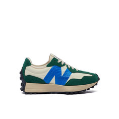 Кроссовки New Balance 327, размер 9,5 UK, зеленый/белый