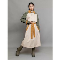 Плащ Batik, размер 134, зеленый, бежевый, желтый Батик