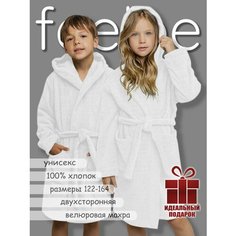 Халат feelbe, размер 122-128, белый