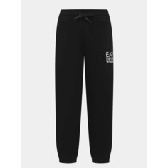 Брюки спортивные EA7 EMPORIO ARMANI, размер L, черный