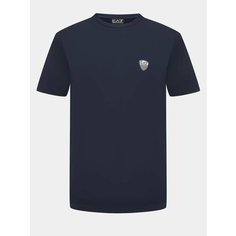 Футболка EA7 EMPORIO ARMANI, размер M, темно-синий