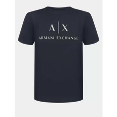Футболка Armani Exchange, размер L, темно-синий