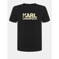 Футболка Karl Lagerfeld, размер XL, черный