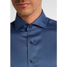 Рубашка Eterna Slim Fit, размер 39, dark blue