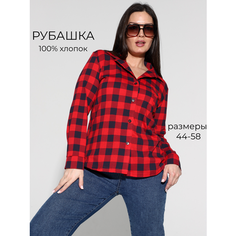 Рубашка ZOYA, размер 58, красный
