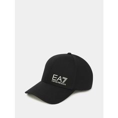Бейсболка EA7 EMPORIO ARMANI для мужчин и женщин, размер M, черный