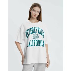 Футболка Gloria Jeans, размер L-XL (48-54), белый