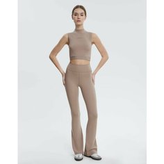 Брюки спортивные Gloria Jeans, размер XS/164 (38-40), бежевый