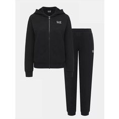 Костюм спортивный EA7 EMPORIO ARMANI, размер M, черный