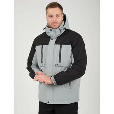 Ветровка KINGSO MENS, размер 54, серый/черный