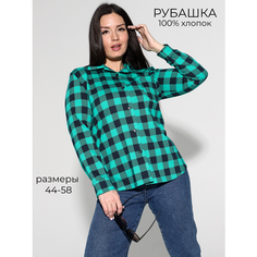 Рубашка ZOYA, размер 54, зеленый