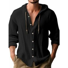 Рубашка MOOCIE, размер L, black