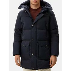 Пуховик Alessandro Manzoni, размер 50, темно-синий