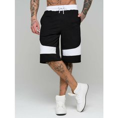 Шорты T-RONE menswear футер 2-х нитка с лайкрой, плотность 240 г/м2, размер 44, черный 2