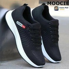 Кроссовки MOOCIE Весна-лето 2025, размер Длина стельки 245 мм, черный
