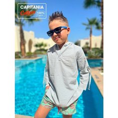 Туника CAPITANIA JEANS, размер 98-104, Джинс