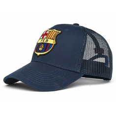 Бейсболка Atributika & Club FC Barcelona для мужчин и женщин, размер 55-58, синий