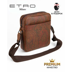 Сумка кросс-боди ETRO, фактура зернистая