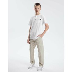 Джинсы Gloria Jeans, размер 10-12л/146-152, бежевый