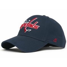 Бейсболка Atributika & Club Nhl Washington Capitals для мужчин и женщин, размер 55-58, синий