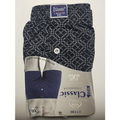 Трусы Top Classic Underwear Мужские семейные трусы (трикотаж), размер XXL, черный, серый