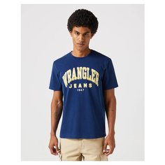Футболка Wrangler, размер XL, синий