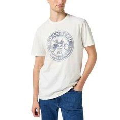 Футболка Wrangler, размер S, белый