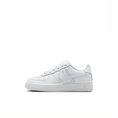 Кроссовки NIKE 1 Low, полнота F (EU)/ на среднюю стопу, размер 4Y 3.5UK 36EU 35RU 23CM, белый