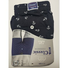 Трусы Top Classic Underwear Мужские семейные трусы (трикотаж), размер XXL, черный