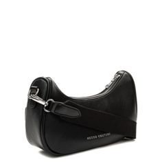 Сумка седло KEDDO COUTURE, фактура гладкая, черный