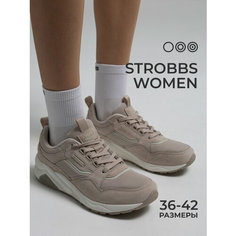 Кроссовки STROBBS, полнота 6 (RU)/ на среднюю стопу, размер 40, розовый