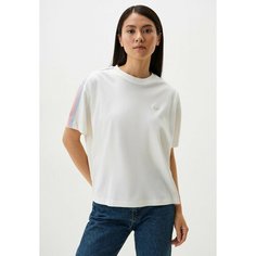 Футболка LACOSTE, размер T36, белый/белый