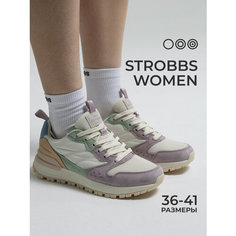 Кроссовки STROBBS, полнота 6 (RU)/ на среднюю стопу, размер 37, разноцветный