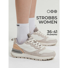 Кроссовки STROBBS, полнота 6 (RU)/ на среднюю стопу, размер 39, серый